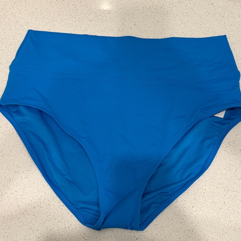 Lands' End Vibrant Blue Swim Bottom